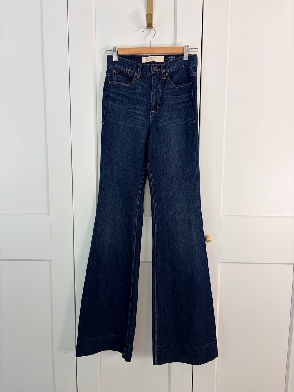 Marc by Marc Jacob Dark Blue Flared Women's Jeans | 27